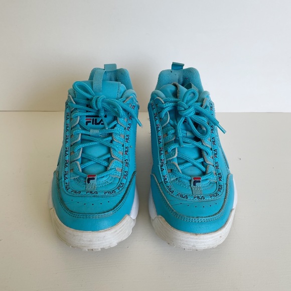 Blue Fila Disrupter Sneaker - Picture 4 of 4